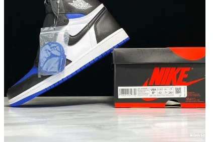 1 GAME ROYAL RETRO - JORDAN BLACK HIGH AIR 555088-041‎ 0925